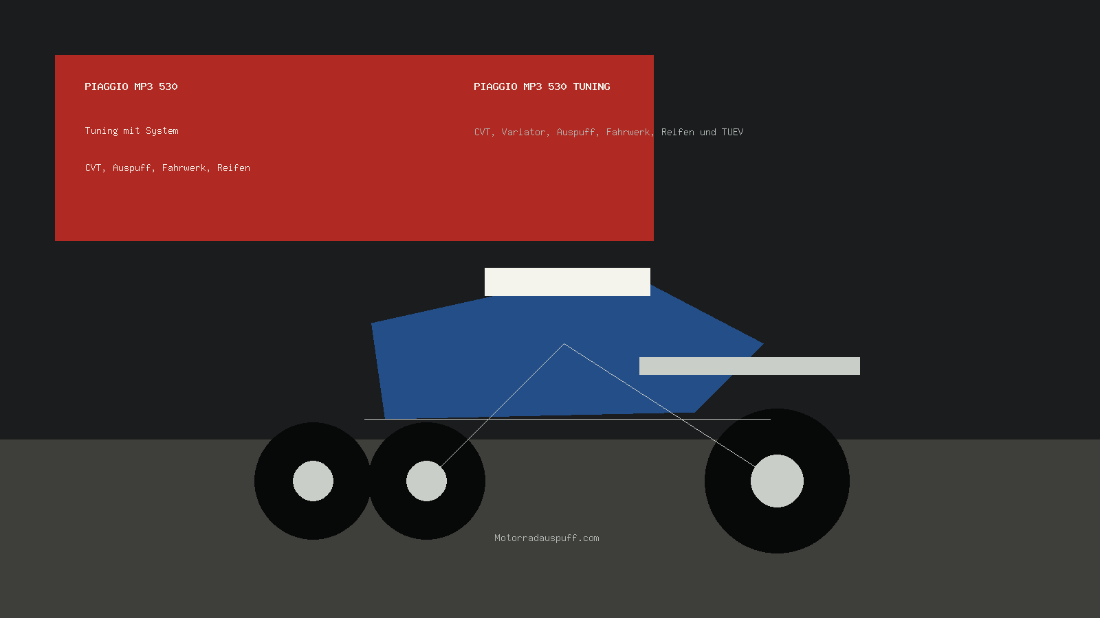 piaggio mp3 530 tuning